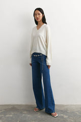 Renne Sweater | White
