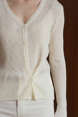 Rory Cardigan | White