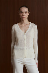 Rory Cardigan | White