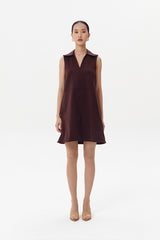 Rue Dress | Dark Brown