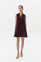 Rue Dress | Dark Brown