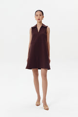 Rue Dress | Dark Brown