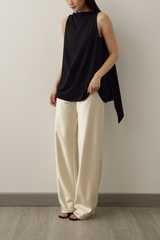 MMEHUILLET FOR DUMA - Rhea Top | Black