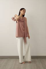 MMEHUILLET FOR DUMA - Rhea Top | Dusty Pink