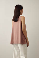 MMEHUILLET FOR DUMA - Rhea Top | Dusty Pink