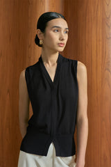 MMEHUILLET FOR DUMA - Rielle Top | Black