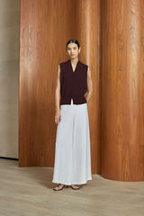 MMEHUILLET FOR DUMA - Rielle Top | Burgundy