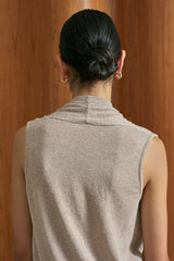 MMEHUILLET FOR DUMA - Rielle Top | Taupe