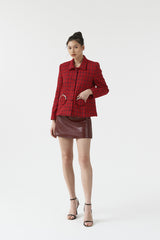 Rohe Tweed Outer Red