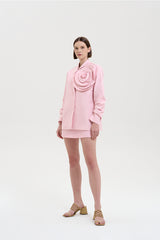 Rosette Blazer Pink