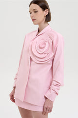 Rosette Blazer Pink