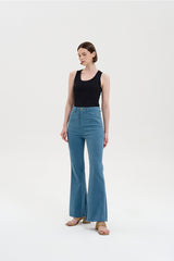 Rowa Pants Denim Blue