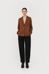 Rowan Blazer Brown