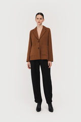 Rowan Blazer Brown