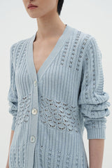 Sandre Cardigan | Blue