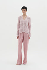 Sandre Cardigan | Pink
