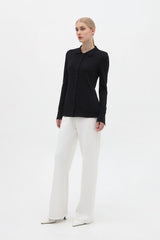 Tabi Knit Shirt | Black