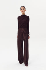 Tan Pants | Dark Brown