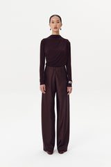 Tan Pants | Dark Brown