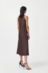 Thasa Dress | Dark Brown