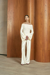 MMEHUILLET FOR DUMA - Taya Top | Cream