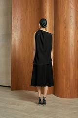 MMEHUILLET FOR DUMA - Thalia Top | Black