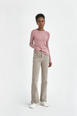 ROSA | Slim Fit Crew Neck in Pink