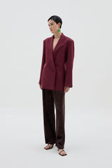 Way Blazer | Maroon