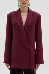Way Blazer | Maroon