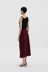 Xi An Skirt | Maroon
