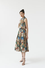 Xin Jacquard Set Floral Multi