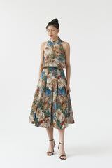 Xin Jacquard Set Floral Multi