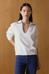 Zhang Sweater | White