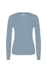 ROSA | Slim Fit Crew Neck in Blue