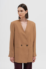 Caba Blazer Ginger Brown