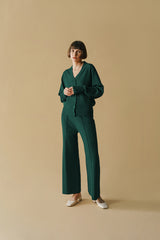 Ansel Cardigan Green