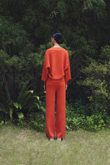 Ansel Cardigan Orange