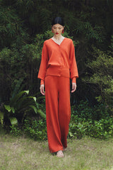 Ansel Cardigan Orange