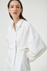 Pia Oversized Tencel Shirt