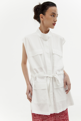 Charli Top White