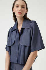 Elliot Shirt Dark Blue