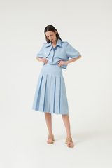 Bagnu Skirt Light Blue
