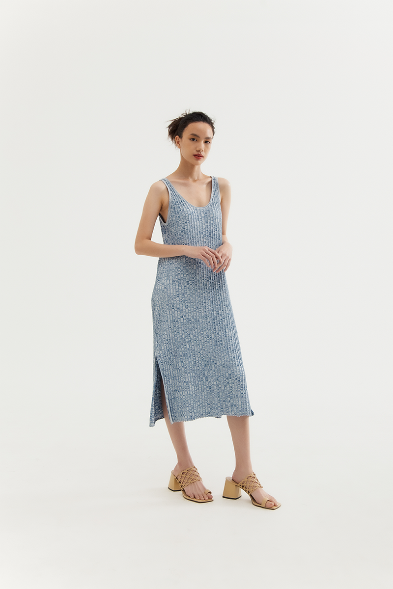 Paloma Dress Blue  Duma Official