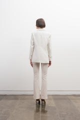 Buckham Blazer White