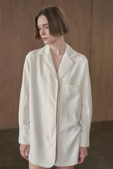 Callan Shirt Dress Bone