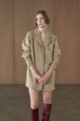 Callan Shirt Dress Brown