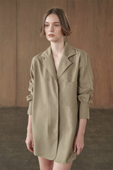 Callan Shirt Dress Brown