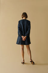 Coco Tweed Dress Black Multi