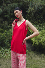 Eli Top Red