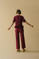 Darcie Top Maroon